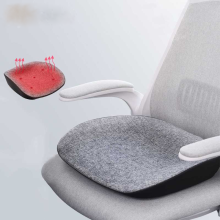 37 Slimme Thuis SMS011 Verwarmingscorrectie Houding Massagekussen Hoge Frequentie Trillingsmassage USB Opladen
