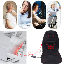 8 - Modus - Stuhl Heizkörper - Massage - Matte Sitzkissen Rücken Nacken Schmerz Massagepad