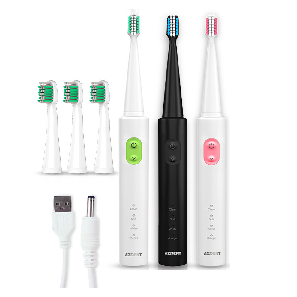 Borui BR-Z1 USB Wireless Ultrasonic Electric Toothbrush Oral Hygiene Rechargeable Sonic Automatic To