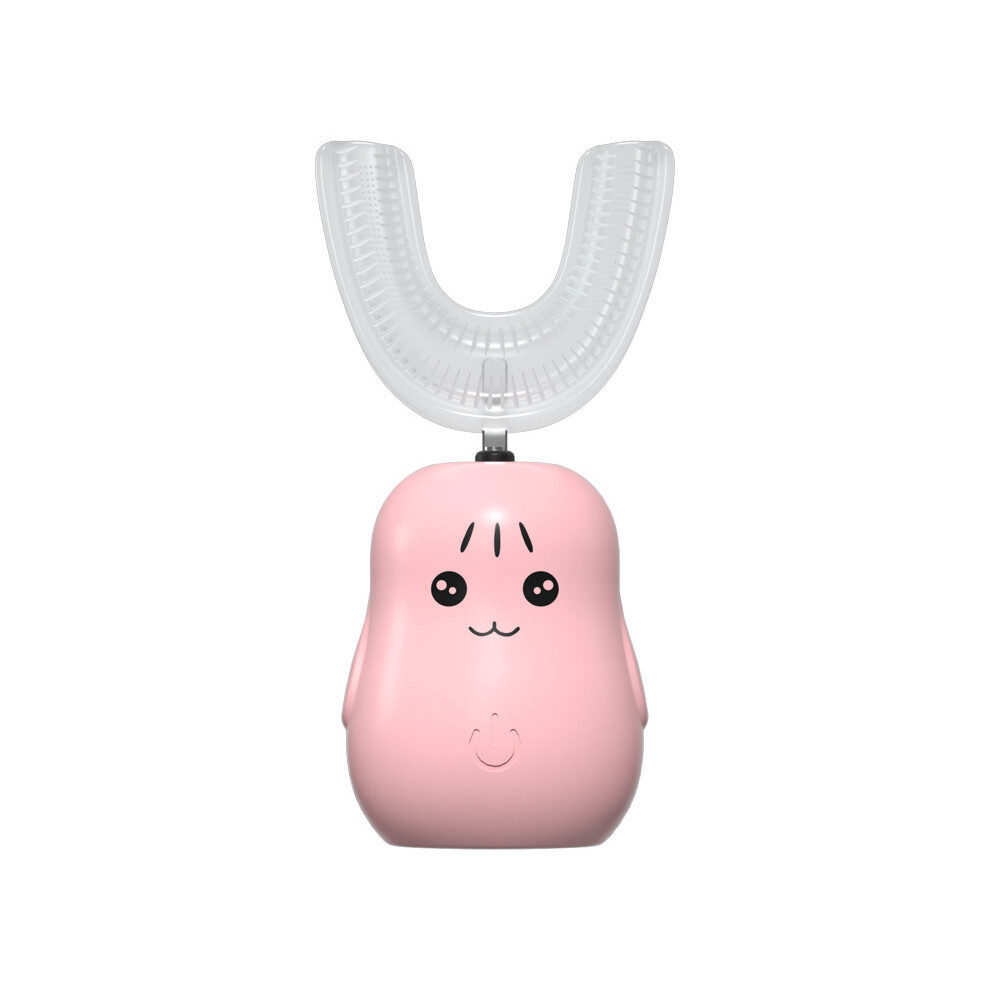 360 Automatic Ultrasonic Electric U-Shaped Toothbrush 5 Modes for 2-12 Years Old