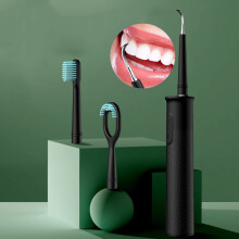 Pulitore per denti a onde sonore elettriche sbiancamento dei denti cura dentale rimuove i tartari dentali per la pulizia dentale domestica.