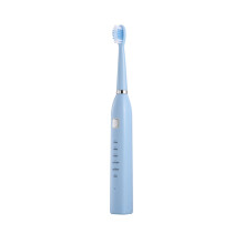 IPX7 Waterdichte 500mAh Elektrische Tandenborstel 6 Snelheden USB Oplaadbare Sonic Vibratie Tandenborstel Wittere Mondverzorging Met 3 Koppen
