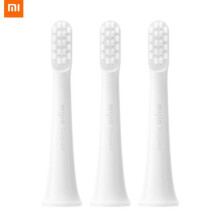 3 stuks Xiaomi Mijia T100 tandenborstelkop vervanging voor Xiaomi Mijia T100 elektrische tandenborstel wit