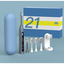 Spazzolino electric Sonic V2 con Schermo a Colori Timer per Adulti Spazzola a 3 Modalità Spazzolini Ricaricabili USB