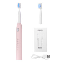 Ultrasone Elektrische Tandenborstel 5 Reinigingsmodi Oplaadbaar Waterdicht Tandenreinigingsborstel + 2 Borstels