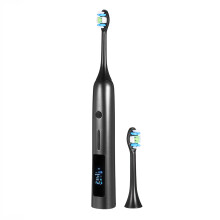 Spazzolino electric Ricaricabile Loskii T1 con Tecnologia IPX7 Impermeabile Spazzola Elettronica per Sbiancamento dei Denti con Schermo a Color