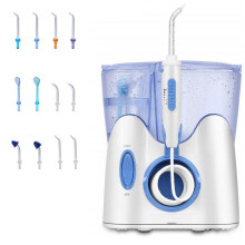[Upgrade Versie] H2ofloss 800ml Tandwaterflosser voor Tandenreiniging Met 12 Multifunctionele Tips Professionele Bovenblad Mondspoeler Grote Wate