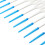 40 stuks Interdentale Tandenflosborstel Elastische Massage Tandpicks 5