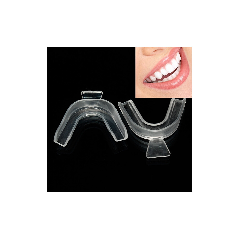 5 Pairs of Transparent Night Guard Teeth Whitening Grinding Mouth Trays Shield Gum Dental Equipment