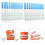 200pcs Interdental Between Teeth Floss Brush Elastic Massage Gum Toothpick 4