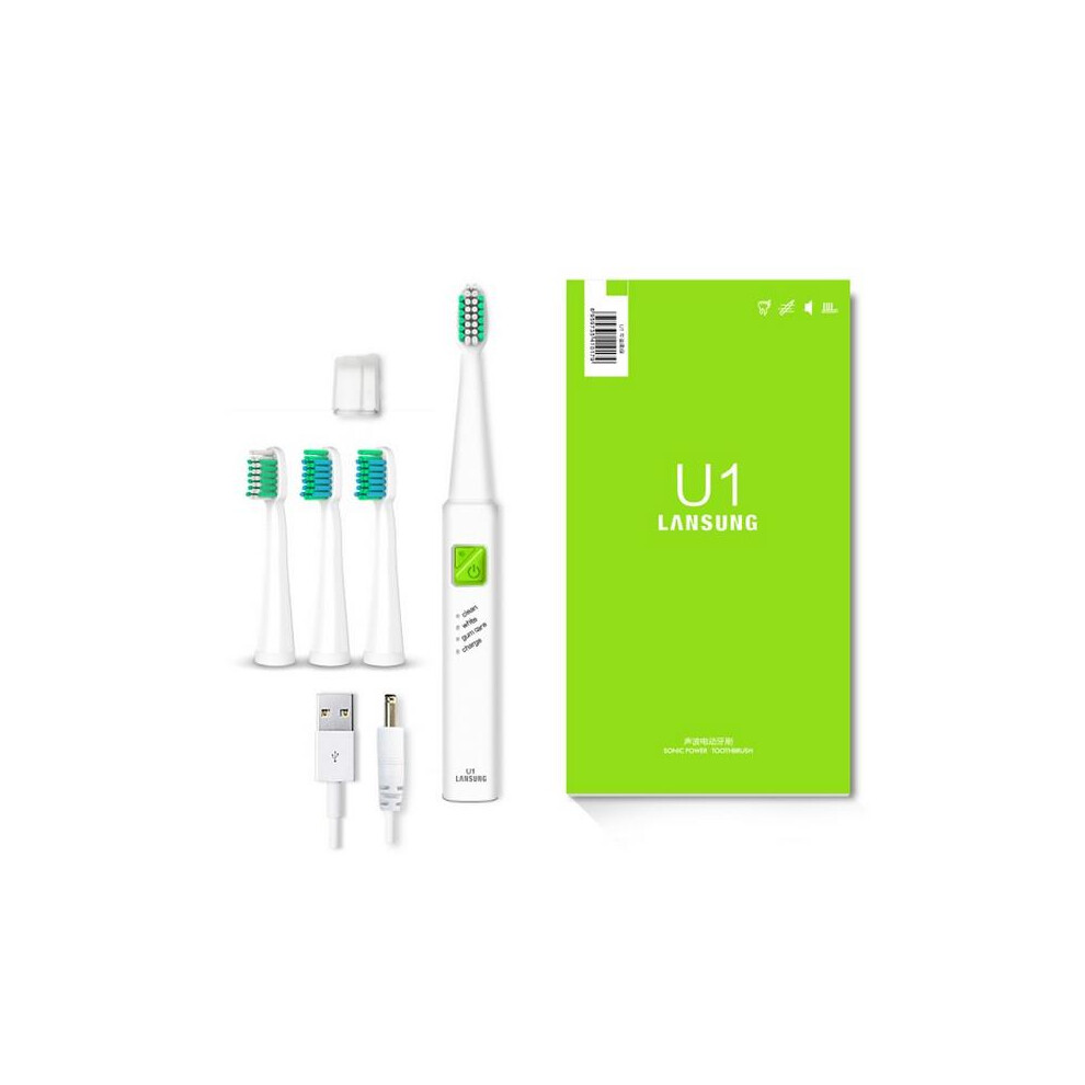 LanSung U1 USB Sonic Teeth Clean Whitening Smart Electric Toothbrush Oral Gum Care Rechargeable