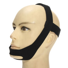 Elastischer Stop - Schnarchen - Kinn - Jaw - Strap Schnarchgurt Anti - Apnoe - Lösung Schlaf TMJ Unterstützung
