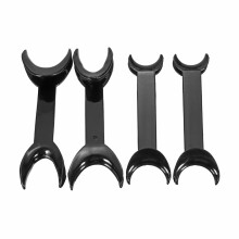4 stuks Duurzame Tandheelkundige Dubbelzijdige T - vormige Wangen Mond Lip Retractor Openers