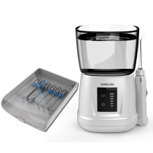 Tandheelkundige Mondirrigator Tandenreiniger met 6 Tips Waterstraal Flosser Irrigator Set