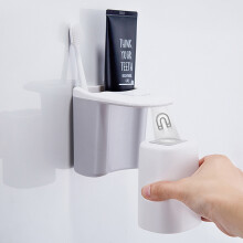 Automatische Magnetische Tandenborstelhouder Bekers Wandmontage Stand Badkamer Gereedschap Geen Boren