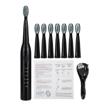 5 Modi Elektrische Tandenborstel Sonic Power IPX7 Waterdicht Met 8 Borstels