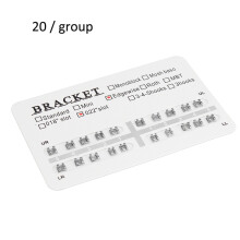 Tandheelkundige Orthodontische Beugel Mini Metalen Beugels Roth 3 - 4 - 5 Haken Gereedschappen