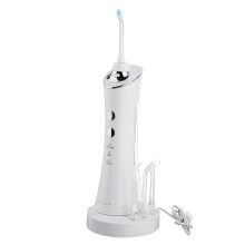3 Modi Draagbare Mondirrigator Met Sensorbasis Opladen Water Tandflosser Tandenreiniger Met 4 Koppen Mondverzorging
