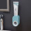 Distributore di dentifricio automatico con estrusore supporto da parete. 2