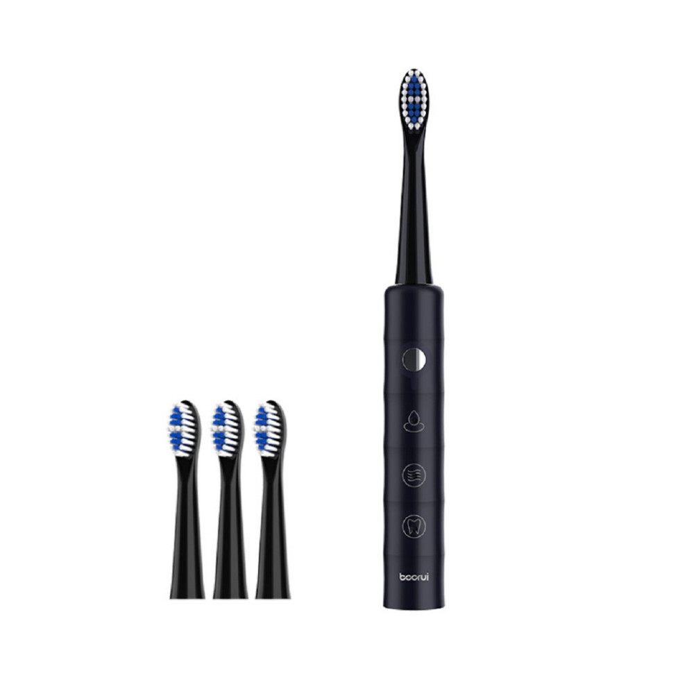 White/Pink/Green Bamboo Electric Toothbrush Usb Charging Sonic Vibration Six Speed Adult Household Toothbrush