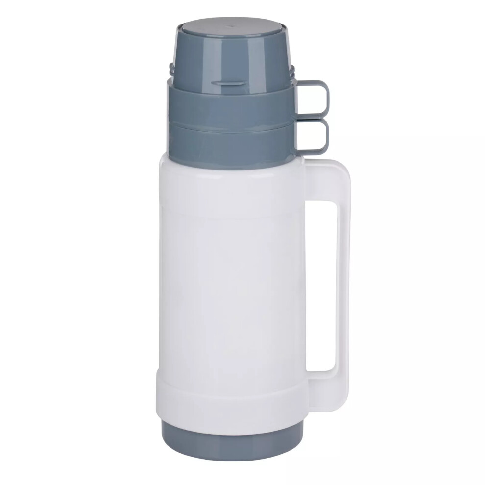 (Insulated Vacuum Flask Hot & Cold Food Drink 1L Thermos Camping Bottle Mug Lunch) Insulated Vacuum Flask Hot & Cold Food Drink 1L Thermos Camping Bot