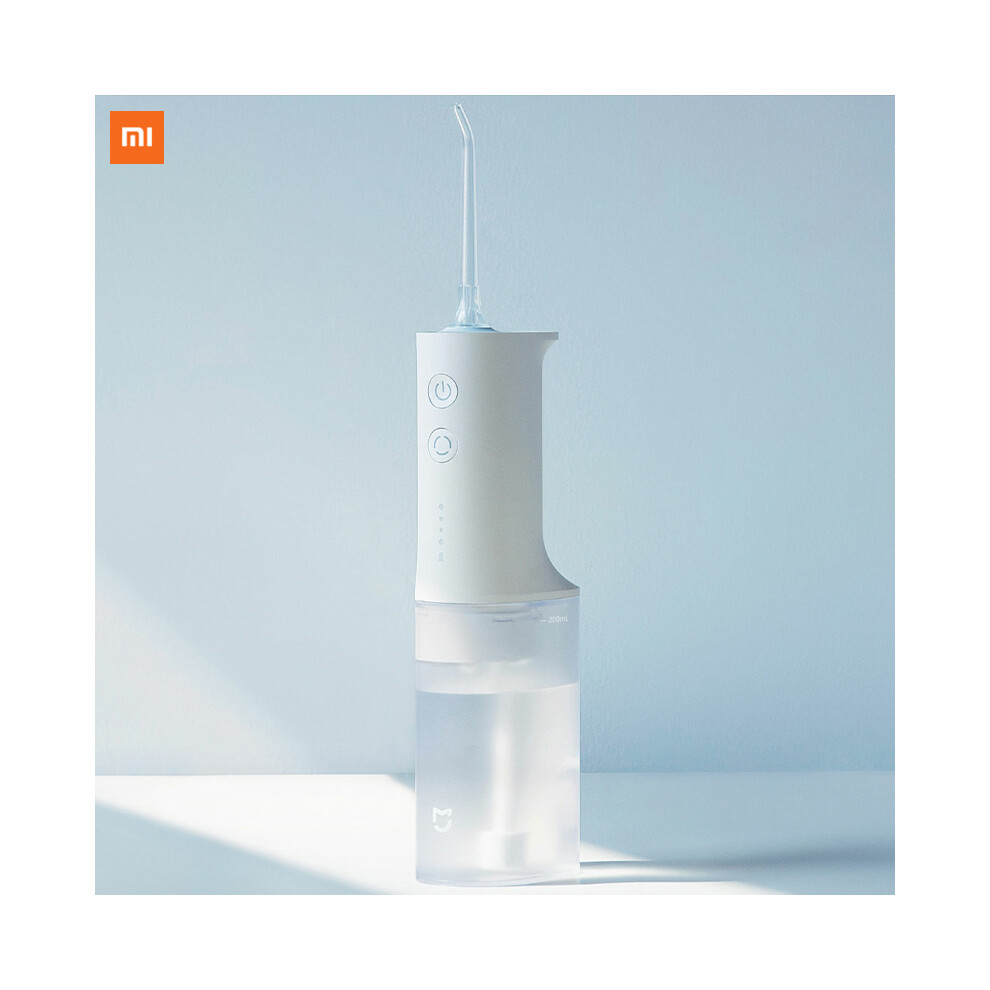 Xiaomi Mijia Electric Oral Irrigator Water Flosser 200ml Capacity IPX7 Waterproof Water Toothpick Dental Care