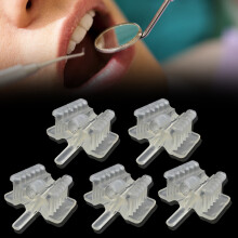 5 stuks Dental Silicone Mondsteun Ondersteuning Houdend Speeksel Ejector Zuiggat Tip Gereedschappen
