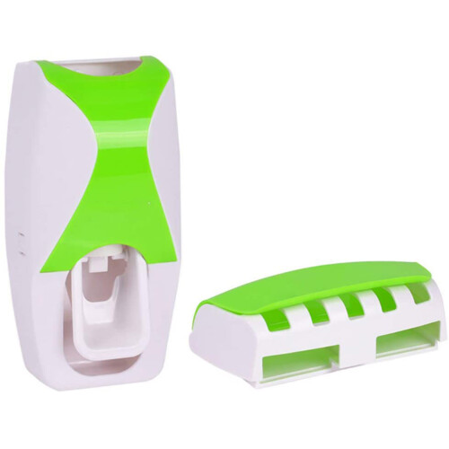 Distributore automatico di dentifricio e supporto per spazzolino per bathroom di casa 2