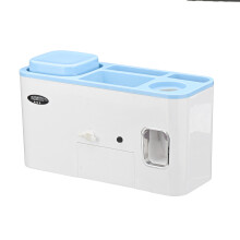 3 In 1 Sterilizzatore per Spazzolini UV Luce Ultravioletto Supporto Dispenser Automatico di Dentifricio