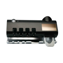 Sterilizzatore per spazzolini da denti con luce UV pulitore per spazzolini da denti dispenser automatico di dentifricio da montare a parete + v