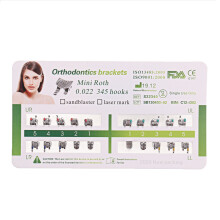 Orthodontische metalen bracket tandheelkundige orthodontische bracket mini tandheelkundige hulpmiddelen