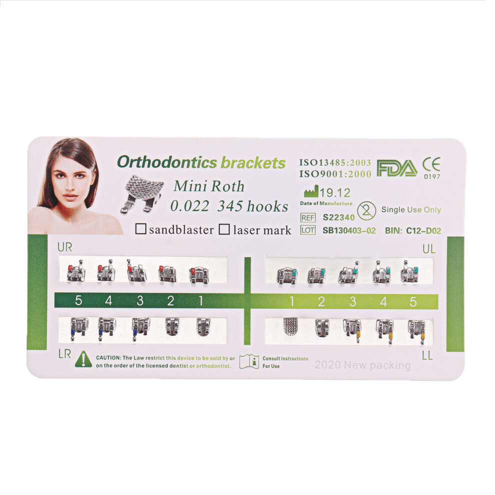 Orthodontic Metal Bracket Dental Orthodontic Bracket Mini Dental Tools