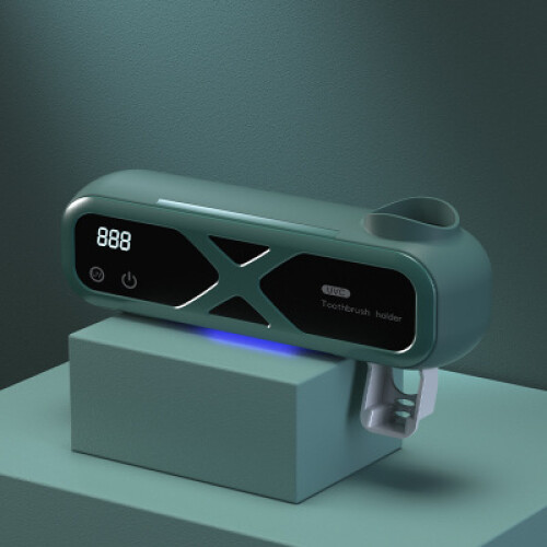 UV Smart Toothbrush Sterilizer USB Rechargeable Toothbrush Cleaner Automatic Toothpaste Squeezer 1