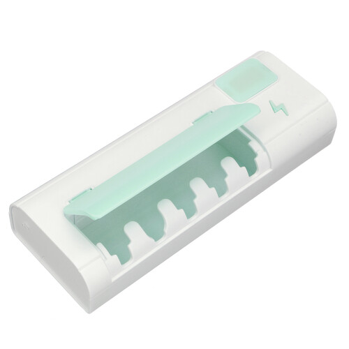 Supporto per sterilizzatore di spazzolini UV ricaricabile USB supporto per spazzolini autoadesivo 2