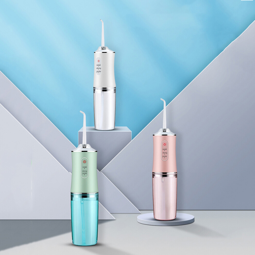 Protable Water Flosser Electric Oral Irrigator Cordless Dental Water Jet IPX7 Waterproof Teeth for Cleaning Teeth
