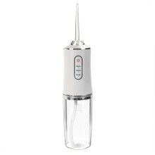 220ml Draagbare Elektrische Mondirrigator 3 Standen Voor Volwassenen Reis Tandenreiniger Flosdraad Met 4 Verschillende Mondstukken