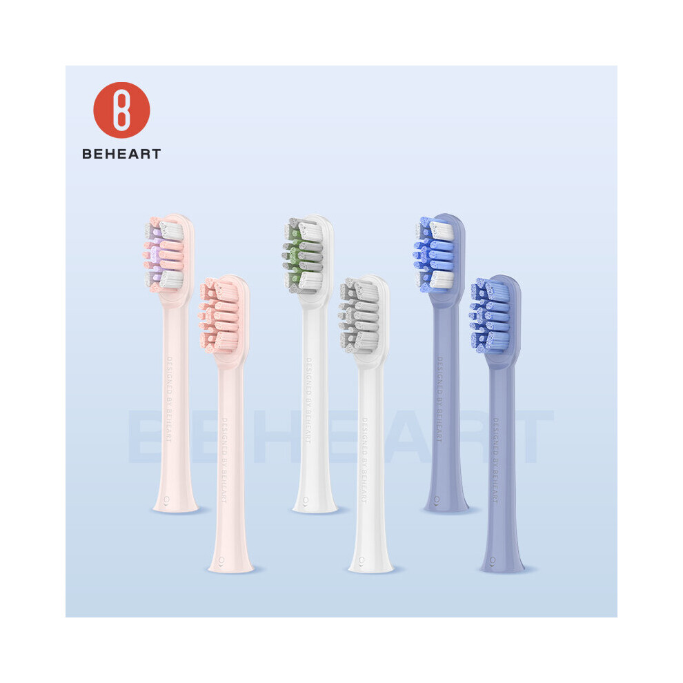 BEHEART W1 Electric Toothbrush Heads Replacement Deep Cleaning Tooth Brush Heads Original Authentic Replacement Heads
