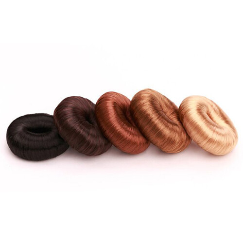 Accessori per acconciature: ciambella per chignon per capelli da donna e ragazza. 1