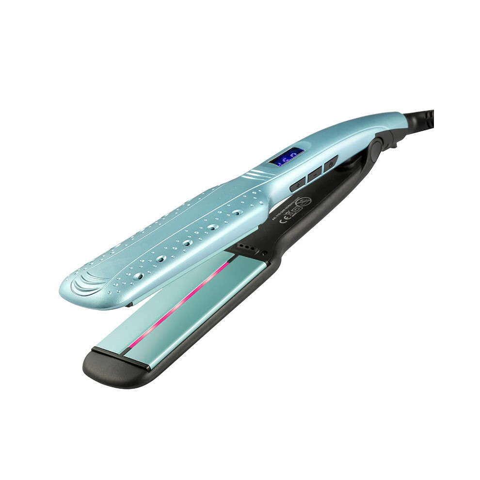 Light/Blue Hair Straighteners Straightener Curler Double Usage Infrared Hair Straightener Hair Styling Tool