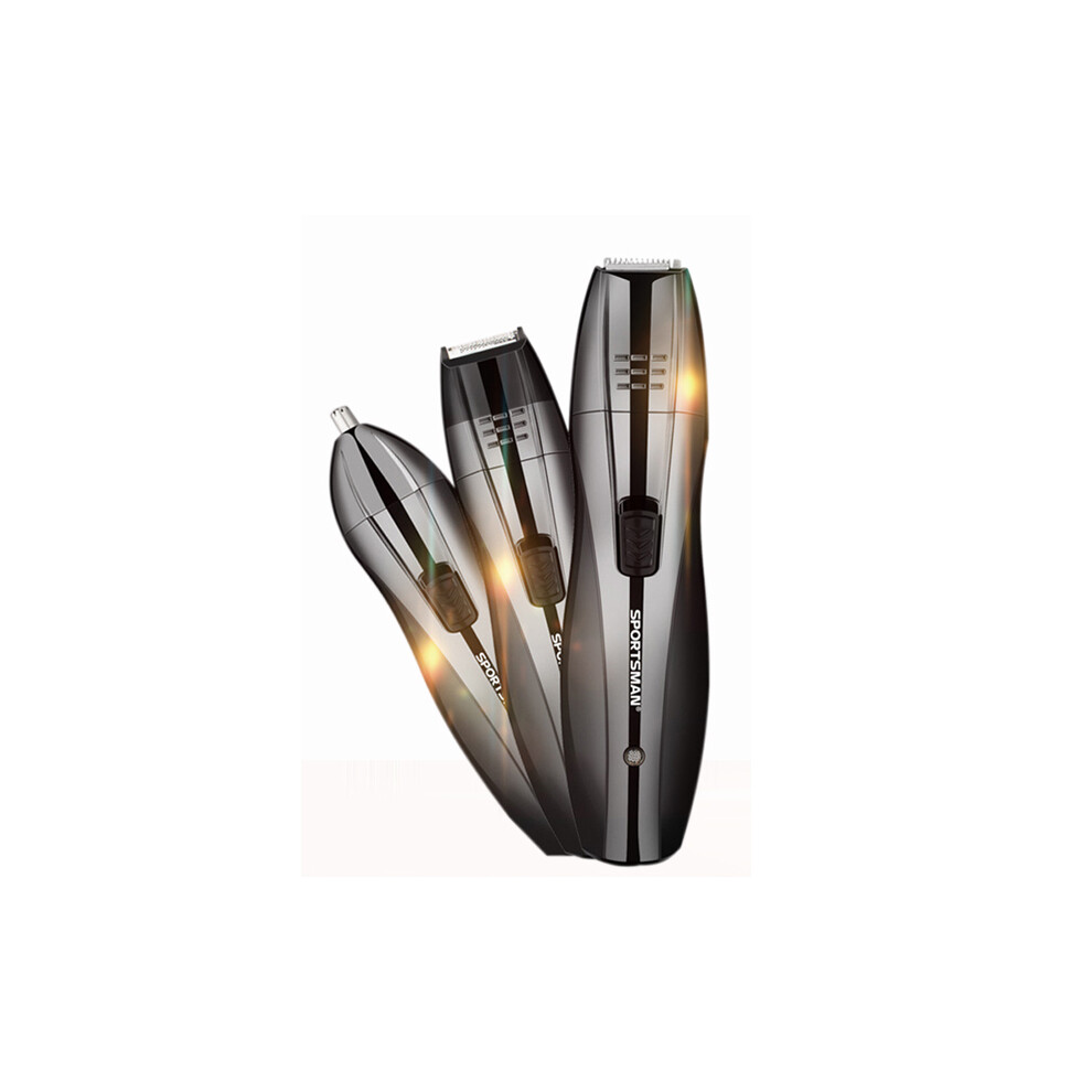3in1 Rechargeable Cordless Electric Hair Clipper Shaver Razor Beard Hair Nose Trimmer Wet/Dry