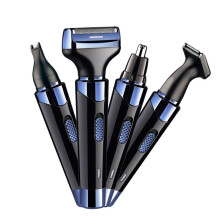 4 In 1 Rasoio electric Mini Lavabile Tagliacapelli Rimuovi Pelo Naso Multifunzionale Epilatore per Uomini