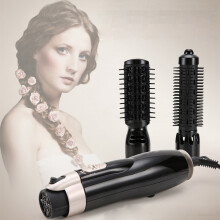2 Zoll 1 Professioneller Haartrockner Kamm Nass/Trocken Haarglätter Styling Locken
