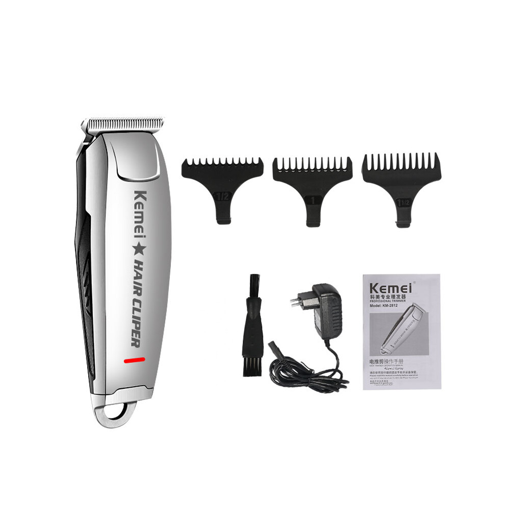 Rechargeable Hair Clipper All Metal Electric Hair Trimmer Men Professional Beard Trimmer Haircut Machine