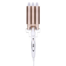 3 Barili Piastra per Capelli Arricciacapelli Automatico Perm Splint Arricciacapelli in Ceramica Ondulatore per Capelli Arricciatori Rulli Strumen