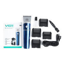 VGR V-098 Tagliacapelli Ricaricabile wireless per Cani e Gatti Tagliacapelli per Animali Domestici con Guide per Pettine per Cani e Gatti