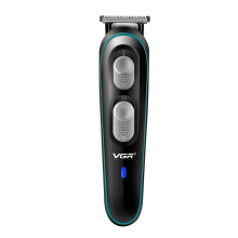 VGR Rasoio electric wireless Ricaricabile USB Impermeabile Tagliacapelli per Barba Strumento di Rifinitura V-055