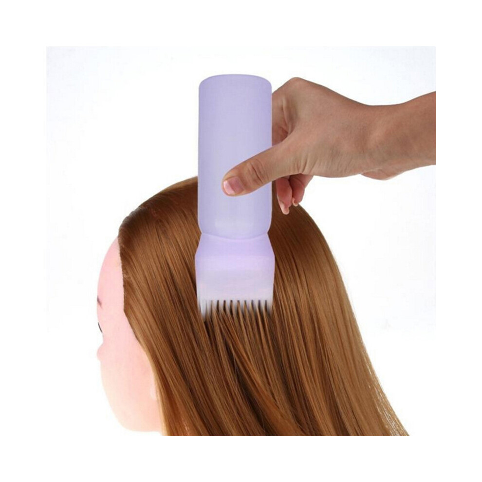 Empty Hair Dye Bottle With Applicator Brush Dispensing Salon Hair Coloring Dyeing Bottles Hairdressing Styling Tool 120ML