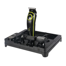 Kemei 5 In 1 Rasoio electric Trimmer per Capelli per Uso Domestico Tagliacapelli Multifunzionale Ricaricabile USB Display LED Testine di Taglio