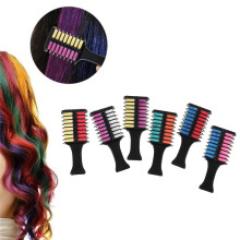 Mini-Kreide für Haare Professionelle Kreiden für Haare Mehrfarbige Farbstoffe Temporäre Haartönung Kamm Haarpflege Styling-Tools