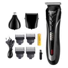 Kemei KM-1419 Macchina da Barba electric per Uomini Rasoio Trimmer per Barba Asciutta e Umida Ricaricabile Impermeabile wireless Rasoio per Or